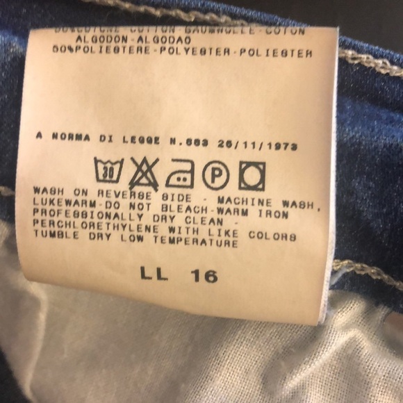 GIANFRANCO FERRE Vintage capri jeans medium stone wash, size 28 US - Picture 15 of 17